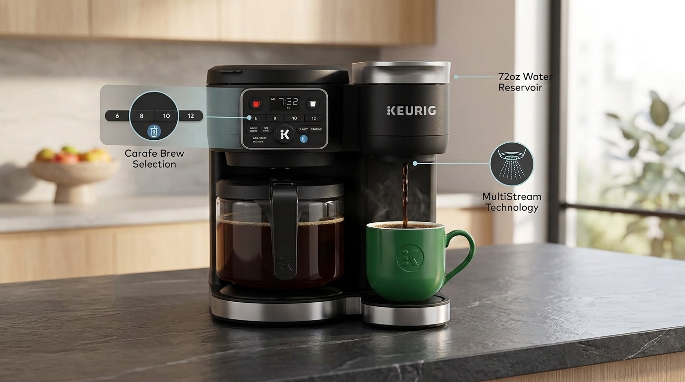The Keurig K-Duo: Understanding a Dual-Brewing Coffee Maker for Modern Kitchens